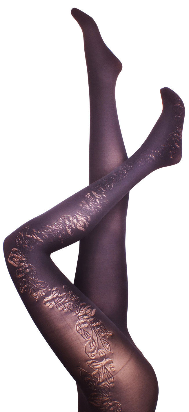 English Ivy Brown Tights