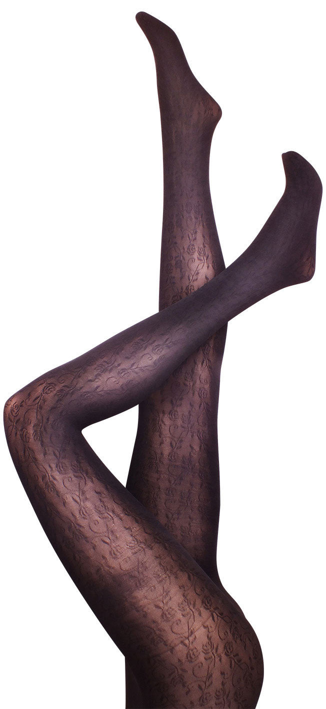 Penny Royal Black Tights