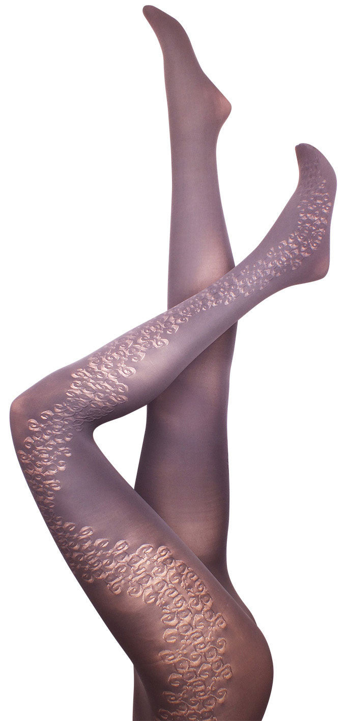 Wisteria Brown Tights