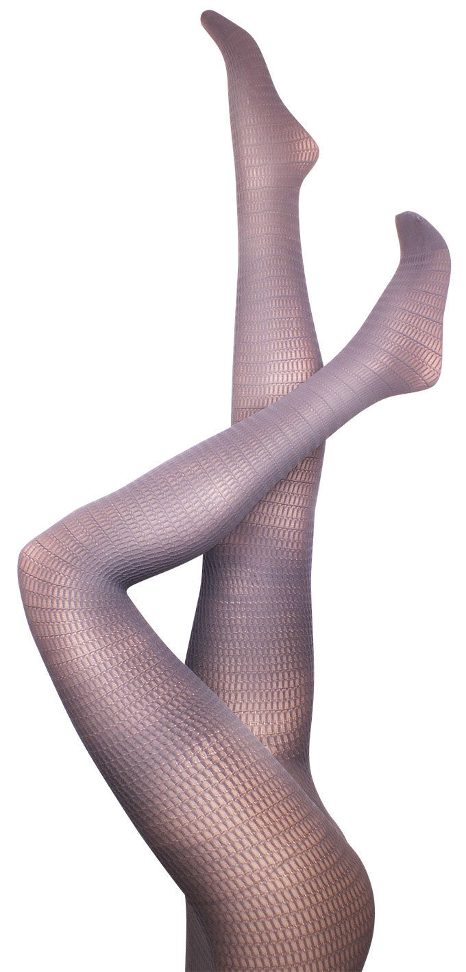 Honeycomb Grey Tights